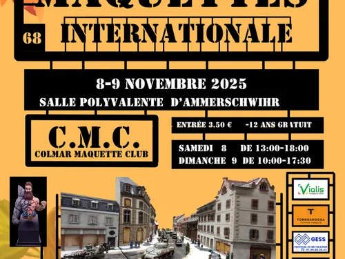 AMMERSCHWIHR : 19e expo internationale de maquettes et modèles réduits