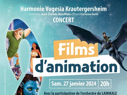 Concert de l'orchestre d'harmonie Vogesia de Krautergersheim