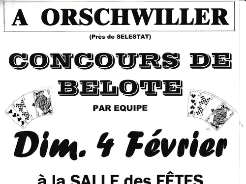 Concours de Belote