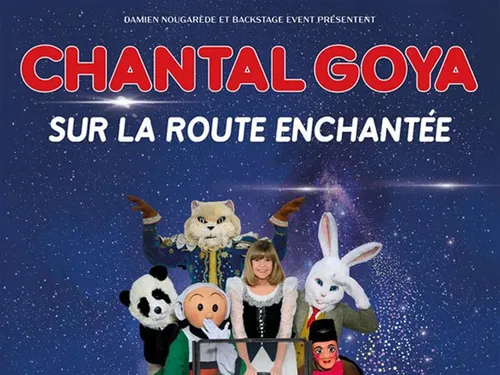 CHANTAL GOYA SUR LA ROUTE ENCHANTEE