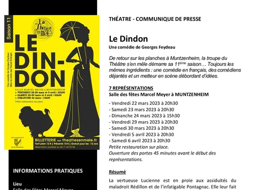 Représentations théâtrales Muntzenheim