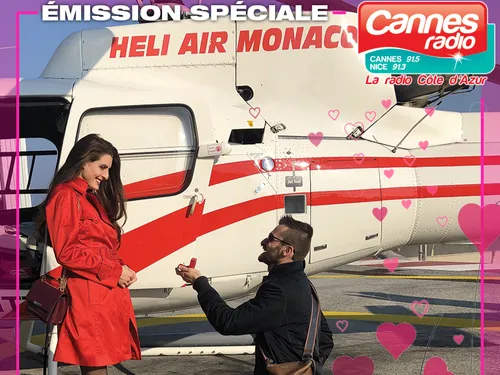 REPLAY : SPECIALE ST VALENTIN : DEMANDE EN MARIAGE EN HELICOPTERE