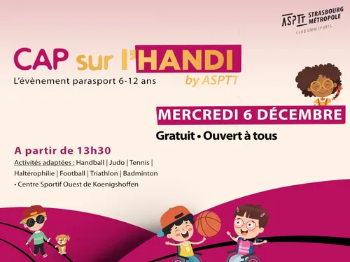 J-7 Cap sur l'Handi - événement parasport de sensibilisation au...