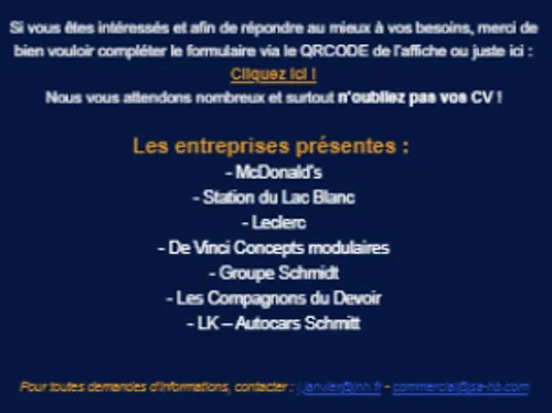 JOB DATING x CAP2FUN Finales de Proligue 