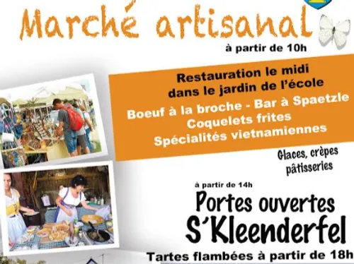 Marché artisanal à Weyersheim