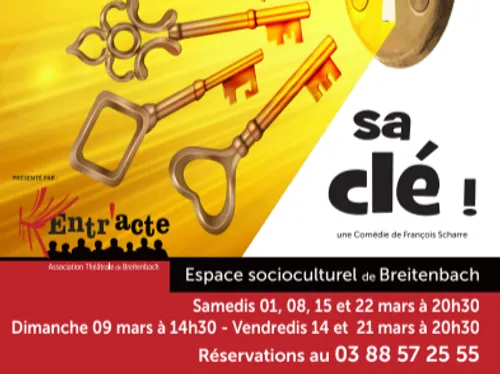 Théâtre français "Paul m’a laissé sa clé"