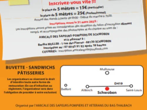 35e Grand marché aux puces de Schwoben 