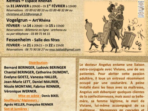 Théâtre Alsacien de Blodelsheim : DÀMASCHNÎDER