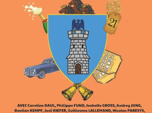 Théâtre à Guntzviller : Blason à dorer