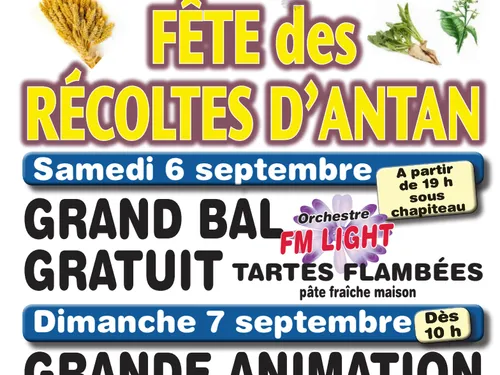 Fêtes des récoltes d'antan