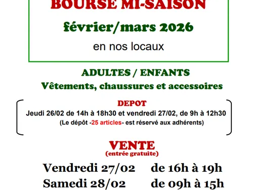 BOURSE MI-SAISON
