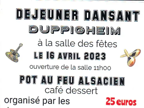 DEJEUNER DANSANT 