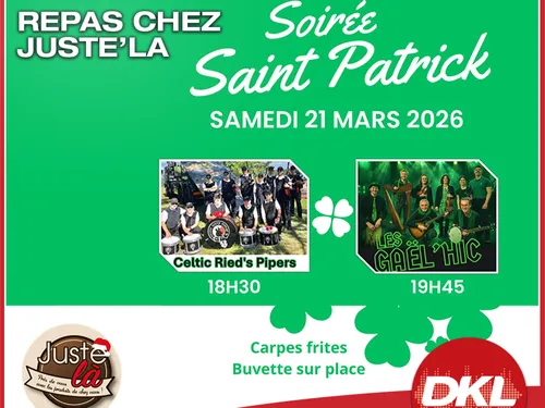 Gagnez vos repas pour la Soirée Saint-Patrick à la Forge de Rixheim !