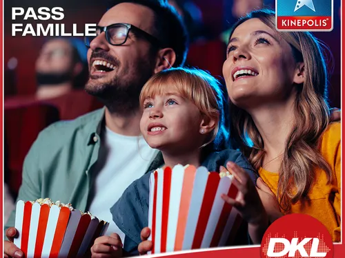 Gagnez un pass famille pour une sortie cinéma avec DKL !