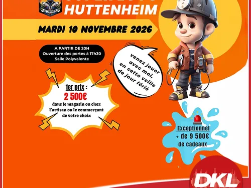 DKL vous offre vos entrées et vos cartons pour le super loto à...