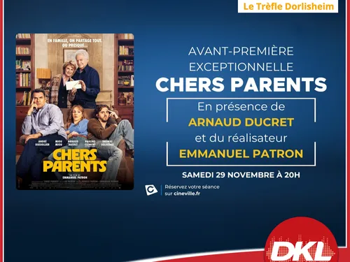 Gagnez vos places pour l'avant-première du film "Chers parents" en...