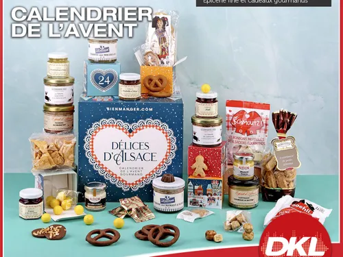 Gagnez votre calendrier de l'avent "Délices d'Alsace" avec...