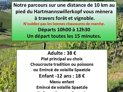 Marche gourmande des vendanges