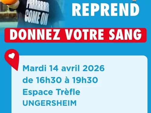 UNGERSHEIM : don du sang !