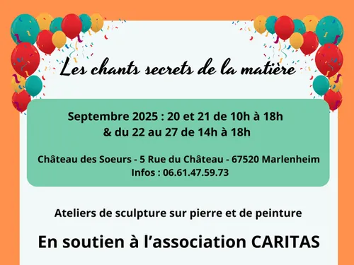 Exposition : Les chants secrets de la matière