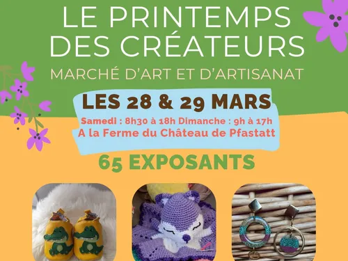 PFASTATT : marché des créateurs à la ferme du château !