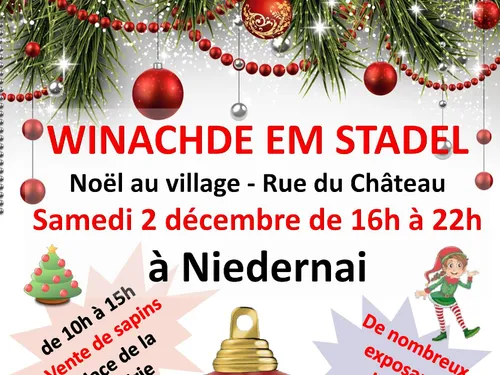 "Winachde em Stadel" - Noël au village - 2 décembre 2023 à Niedernai