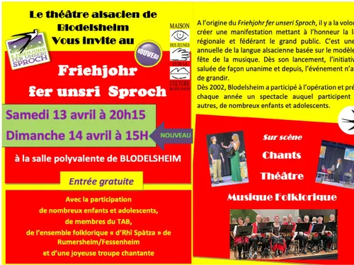 Blodelsheim : E Friehjohr fer unsri Sproch