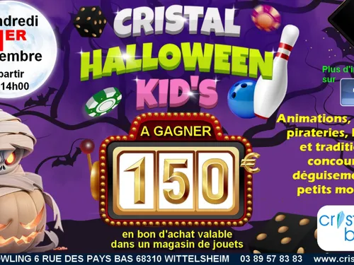 Cristal Halloween kid’s au Cristal Bowling 