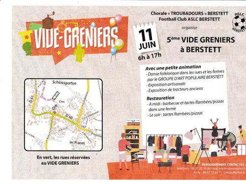 Vide grenier à Berstett