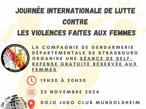 Séance de self-défence pour femmes 