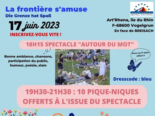 La frontière s'amuse 