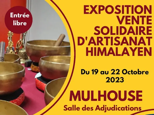 Exposition vente solidaire d'artisanat Himalayen