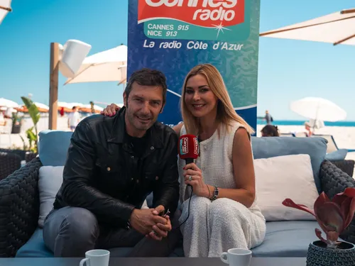 CAFÉ SUR MER - INTERVIEW DE FRANCK SEMONIN À #CANNESERIES