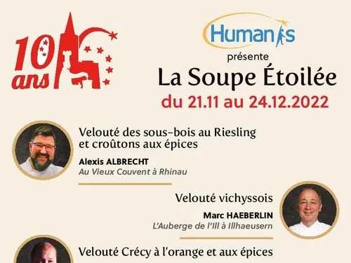 10e édition de la Soupe Etoilée au Village du Partage à Strasbourg...
