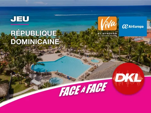 DKL vous offre votre séjour de rêve pour deux personnes en...