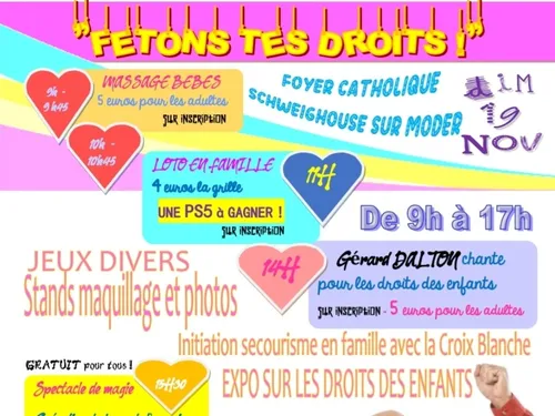 "Fêtons tes droits"
