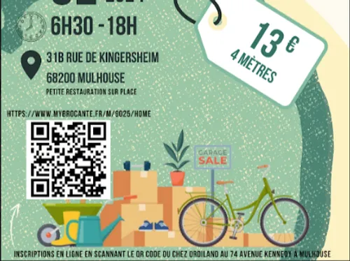 Le 3ème vide grenier du carnaval de Mulhouse 