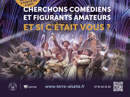 Terra Alsatia recherche des comédiens / figurants