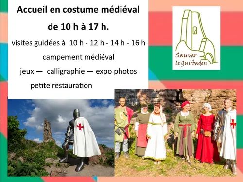 Journée Européenne du Patrimoine au château du Guirbaden