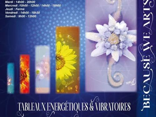 Expo « Because We Arts » du 2 au 28 mars 2026 à Wittenheim.