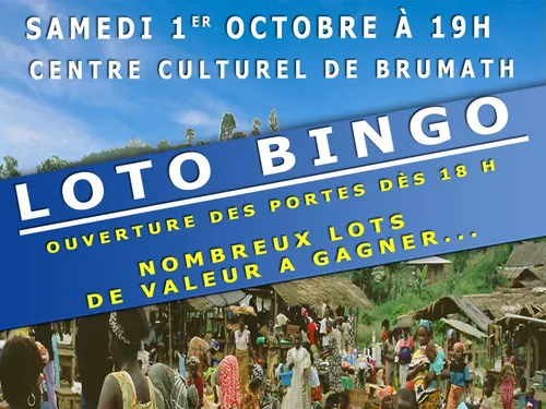  Loto Bingo pour association humanitaire Brumath Kotoka