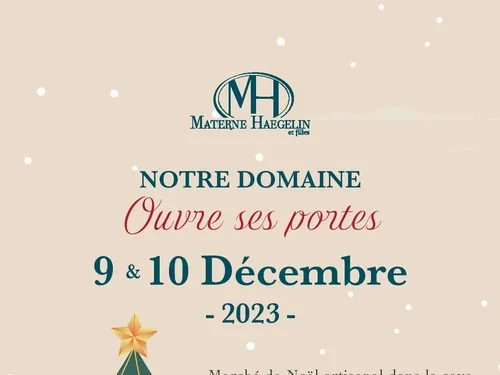 Notre Domaine Ouvre ses Portes Materne Haegelin 