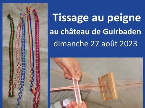 Atelier créatif: "tissage au peigne"