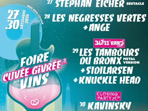 La Cuvée Givrée 2024 : les concerts à Colmar