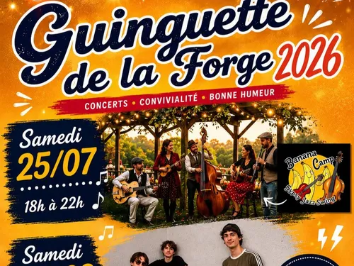 "Guinguette de la Forge 2026" – Deux samedis de musique,...