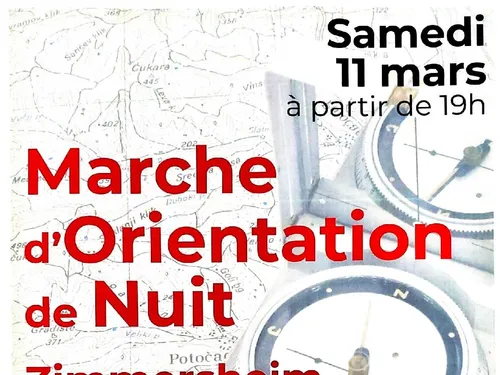 Marche d'orientation de nuit de Zimmerheim
