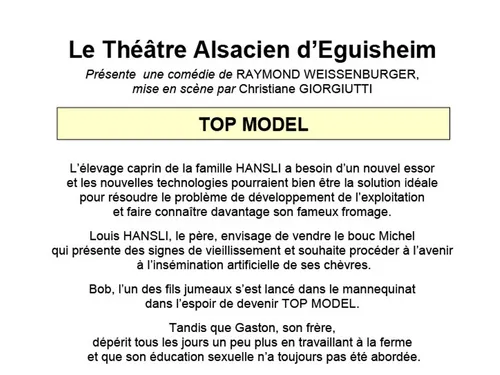 Le Théâtre Alsacien d’Eguisheim