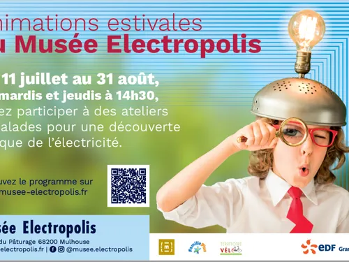 Animations estivales au Musée Electropolis