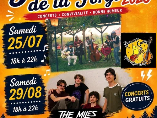 "Guinguette de la Forge 2026" – Deux samedis de musique,...