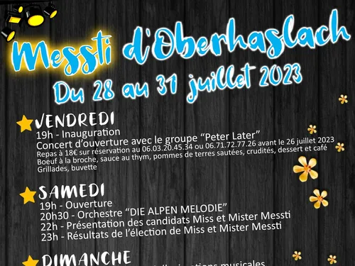 MESSTI OBERHASLACH 2023